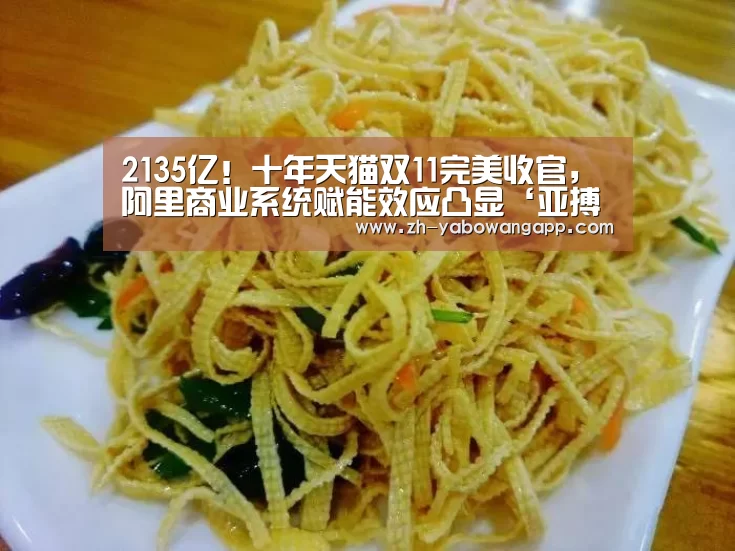 2135亿!十年天猫双11完美收官,阿里商业系统赋能效应凸显‘亚搏网app’(图4) 亚搏网app